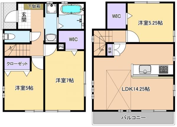 新築戸建 東京都東久留米市八幡町2丁目 西武池袋線東久留米駅 2880万円