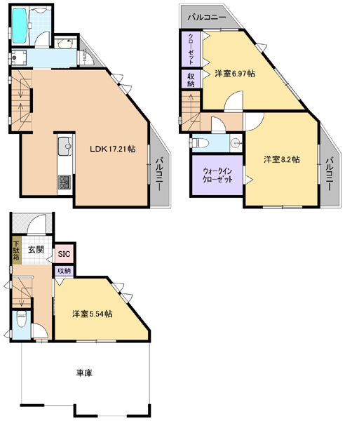 新築戸建 東京都西東京市泉町6丁目6-6 西武池袋線保谷駅 3780万円