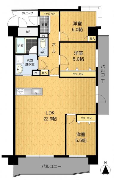 中古マンション 名古屋市緑区小坂2丁目 名鉄名古屋本線有松駅 1950万円