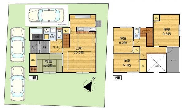 中古戸建 瀬戸市みずの坂1丁目 愛知環状鉄道中水野駅 3180万円