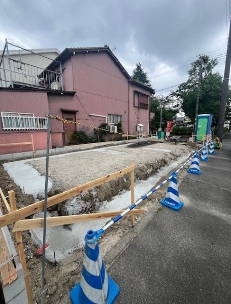 中川区野田　公園目の前・ワークスペースのある家 現地外観写真 