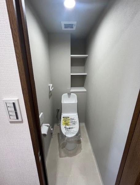 宝マンション道徳東第３　最上階＋フルリフォーム済 トイレ 