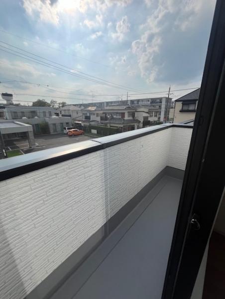 桃山2丁目　リビングアップ階段＋神沢駅徒歩10分の家　２号棟 バルコニー 