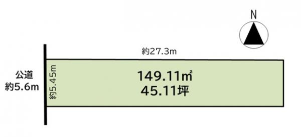 豊田市下林町　機材・資材・車両置き場に最適 区画図 