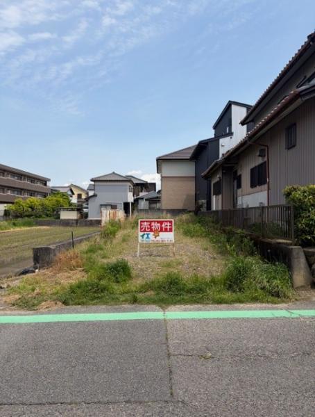 豊田市下林町　機材・資材・車両置き場に最適 現地土地写真 