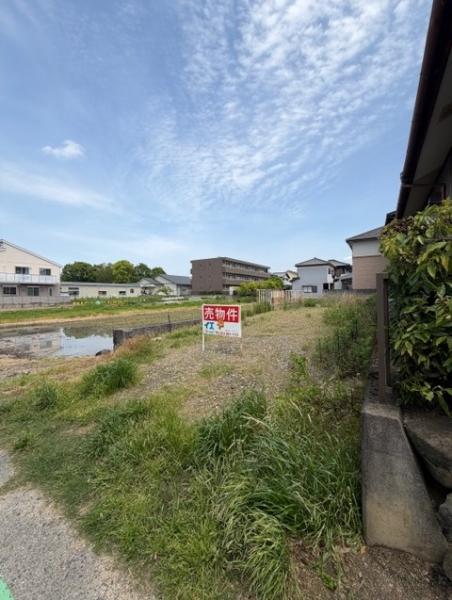 豊田市下林町　機材・資材・車両置き場に最適 現地土地写真 