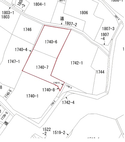 土地 上田市国分1740-6 しなの鉄道信濃国分寺駅 850万円
