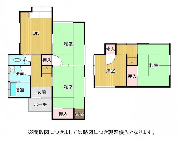 中古戸建 玉名市中 JR鹿児島本線玉名駅 398万円