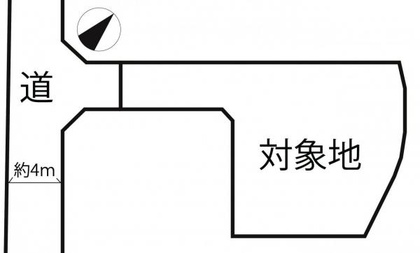 土地 山鹿市中  595万円
