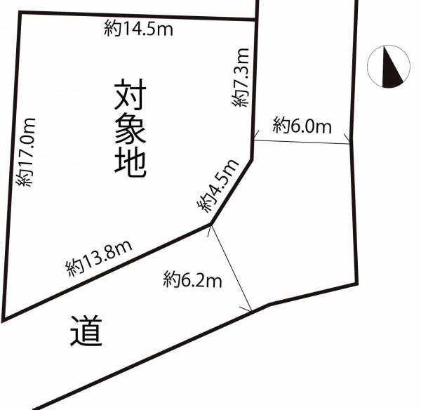 土地 熊本市北区楠野町 JR鹿児島本線西里駅 1,500万円