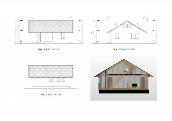 有福町土地　クレールの丘北口バス停歩いて3分 建物プラン例（パース・外観) 