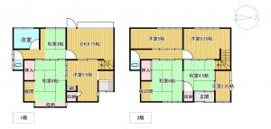 中古戸建 佐世保市大黒町493-4 JR佐世保線佐世保駅 1500000