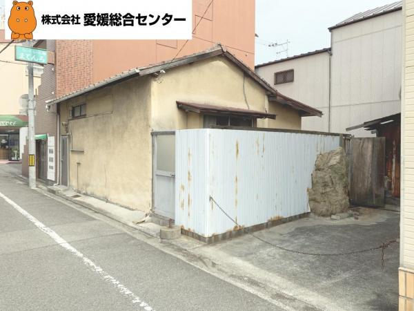 【不動産販売　愛媛総合】1611　土地　今治市米屋町２丁目 現地土地写真 