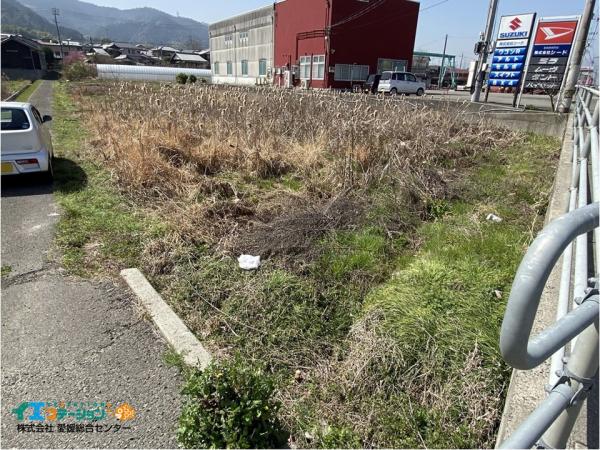 【不動産販売　愛媛総合】7834　土地　西条市坂元甲 現地土地写真 