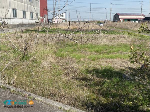 【不動産販売　愛媛総合】7834　土地　西条市坂元甲 現地土地写真 