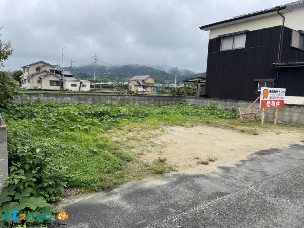 【不動産販売　愛媛総合】8281　土地　今治市高橋 現地土地写真 