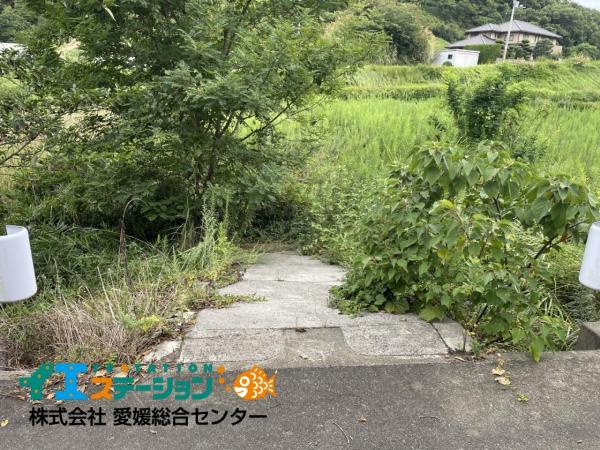 【不動産販売　愛媛総合】7995　土地　今治市波方町西浦甲 現地土地写真 