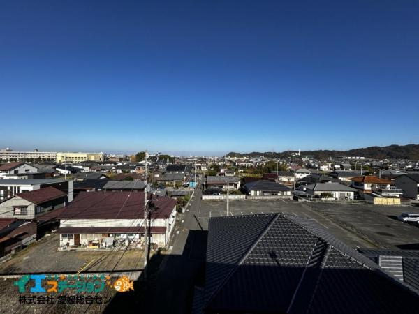 【不動産販売　愛媛総合】9032　事務所+5K　新居浜市星原町 住戸からの眺望写真 