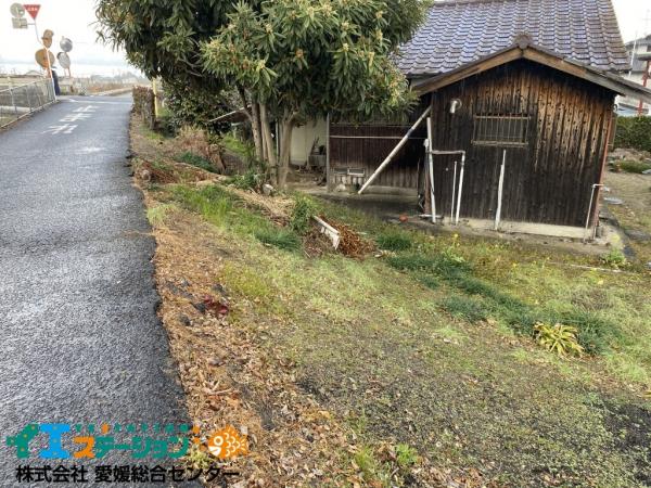 【不動産販売　愛媛総合】9081　土地　西条市喜多台 現地土地写真 