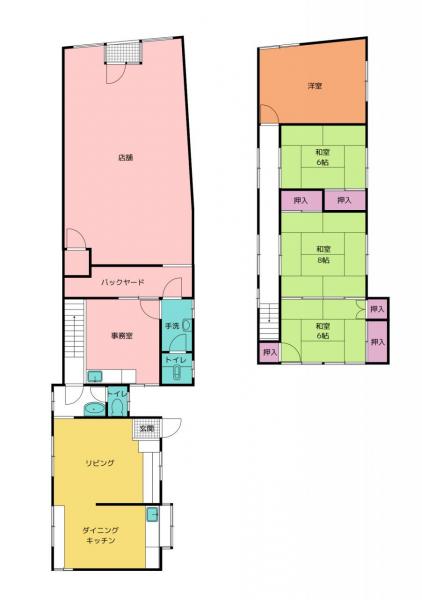 中古戸建 新居浜市泉池町 JR予讃線新居浜駅 200万円