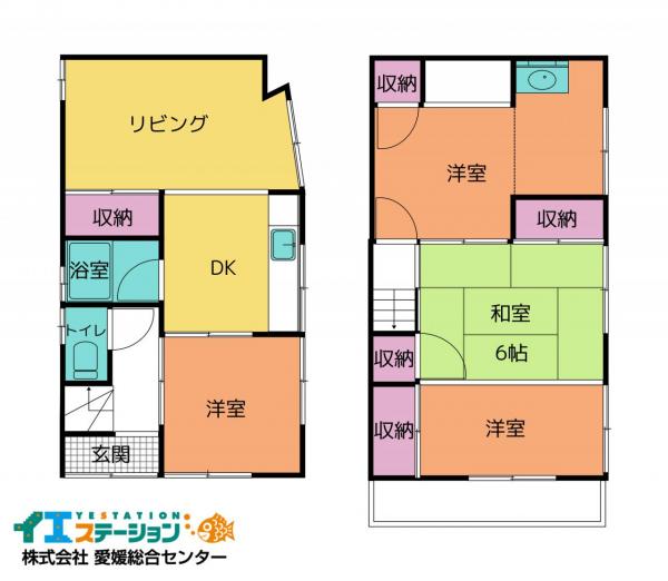 中古戸建 今治市矢田甲3-23 JR予讃線今治駅 400万円