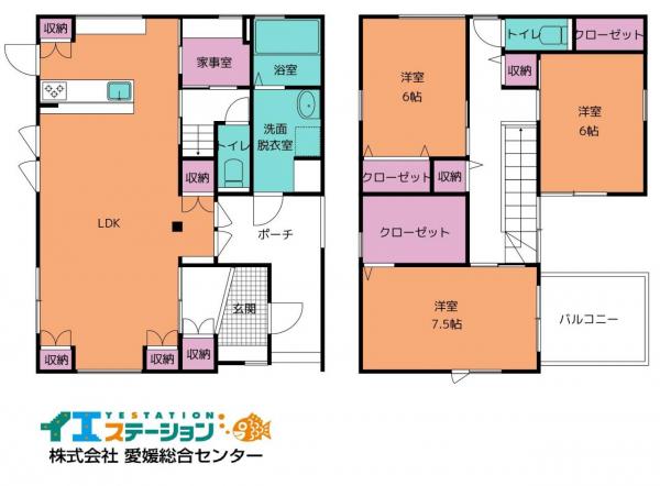 中古戸建 新居浜市宇高町１丁目17-15 JR予讃線多喜浜駅 2,920万円