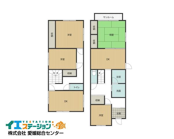 中古戸建 今治市本町５丁目6-14 JR予讃線今治駅 1,628万円