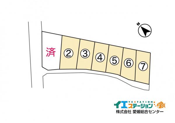 土地 今治市郷桜井３丁目 JR予讃線伊予桜井駅 784万円