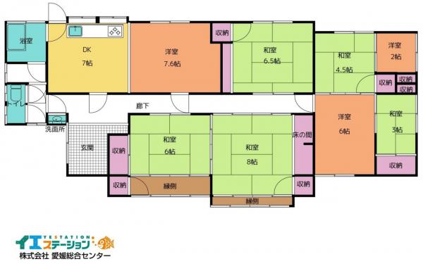 中古戸建 四国中央市土居町小林 JR予讃線伊予土居駅 500万円
