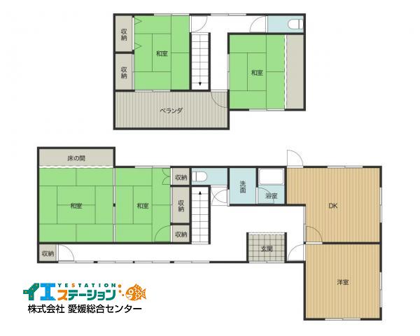 中古戸建 今治市大浜町２丁目1-37 JR予讃線波止浜駅 450万円