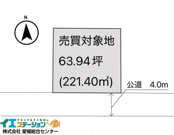 土地 今治市新谷乙219-81 JR予讃線伊予富田駅 330万円