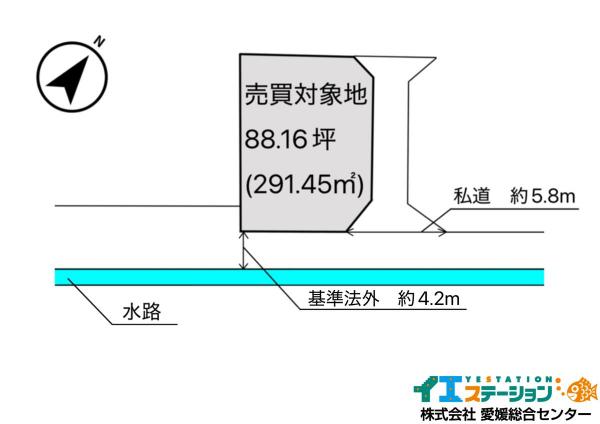 土地 今治市五十嵐 JR予讃線伊予富田駅 460万円
