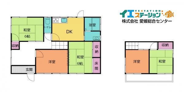 中古戸建 今治市宮ヶ崎700-11 JR予讃線伊予富田駅 580万円
