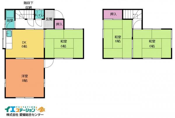 中古戸建 新居浜市宇高町５丁目 JR予讃線多喜浜駅 140万円