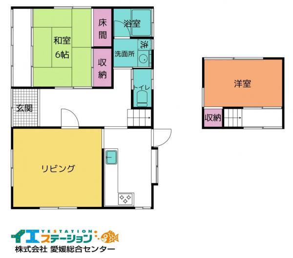 中古戸建 今治市玉川町摺木甲117-1 JR予讃線大西駅 980万円