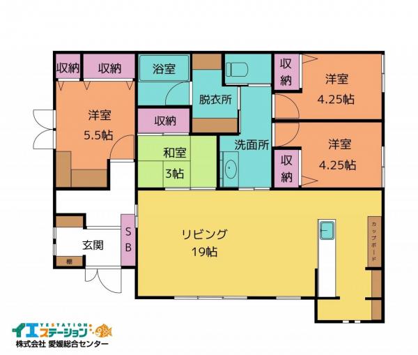 中古戸建 今治市北鳥生町４丁目 JR予讃線伊予富田駅 3,880万円