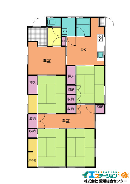 中古戸建 新居浜市神郷１丁目9-7 JR予讃線多喜浜駅 390万円