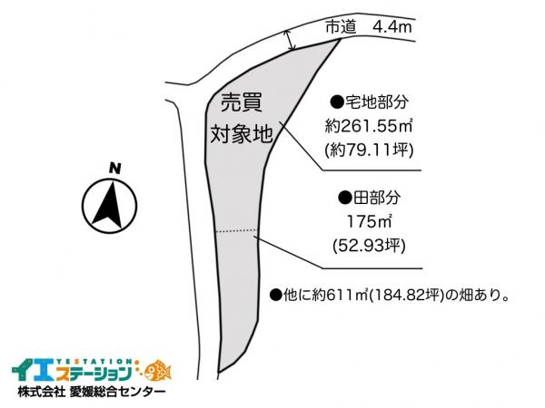 土地 今治市神宮 JR予讃線大西駅 250万円