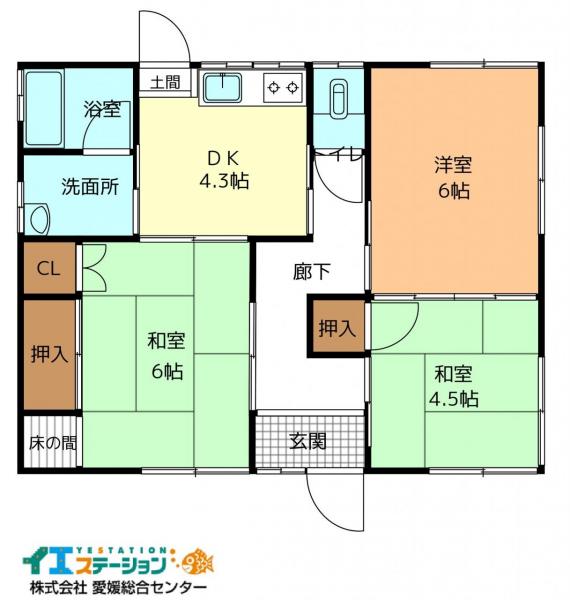 中古戸建 西条市飯岡2565-113 JR予讃線中萩駅 350万円