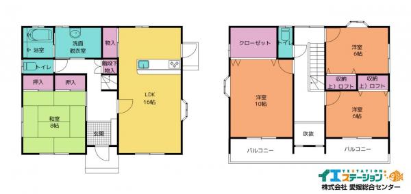 中古戸建 新居浜市土橋１丁目 JR予讃線新居浜駅 1,880万円