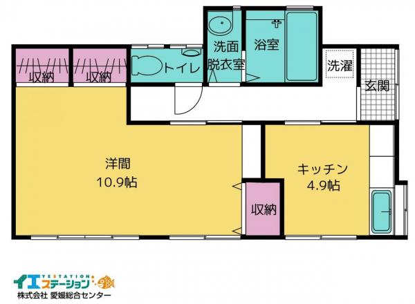 中古戸建 新居浜市坂井町３丁目6-53 JR予讃線新居浜駅 980万円