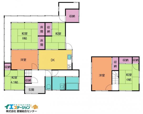 中古戸建 今治市高部甲827-7 JR予讃線波止浜駅 480万円