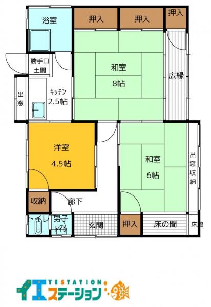 中古戸建 西条市壬生川157-26 JR予讃線壬生川駅 90万円