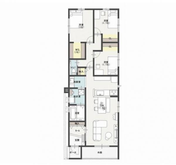 新築戸建 新居浜市政枝町２丁目 JR予讃線新居浜駅 2,998万円