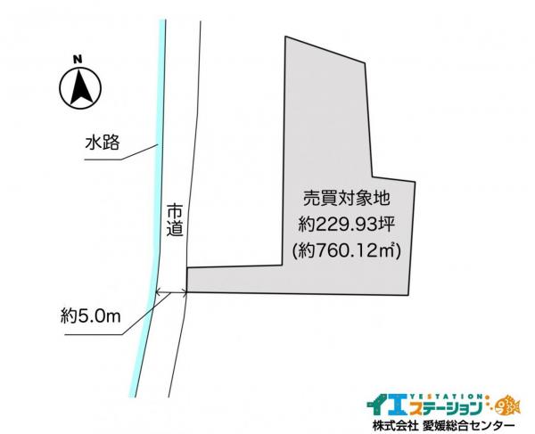 土地 今治市延喜 JR予讃線大西駅 1,430万円