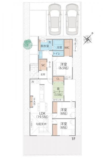 新築戸建 西条市丹原町池田 JR予讃線壬生川駅 3,350万円