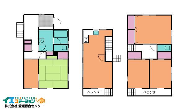 中古戸建 今治市土橋町２丁目2-48 JR予讃線伊予富田駅 930万円