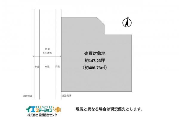 土地 新居浜市寿町7-39 JR予讃線新居浜駅 1,030万円