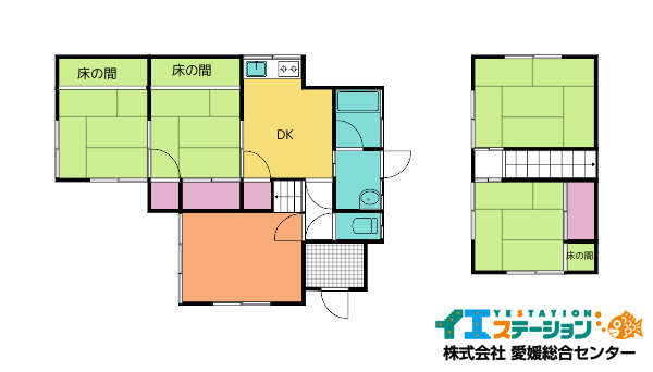 中古戸建 今治市北高下町１丁目5-44 JR予讃線伊予富田駅 680万円
