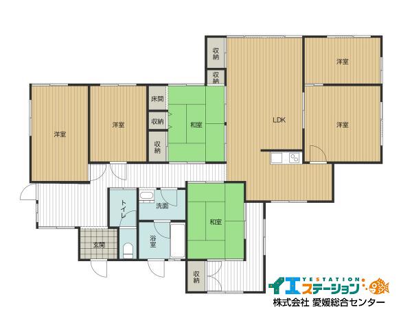 中古戸建 今治市桜井６丁目7-32 JR予讃線伊予桜井駅 580万円